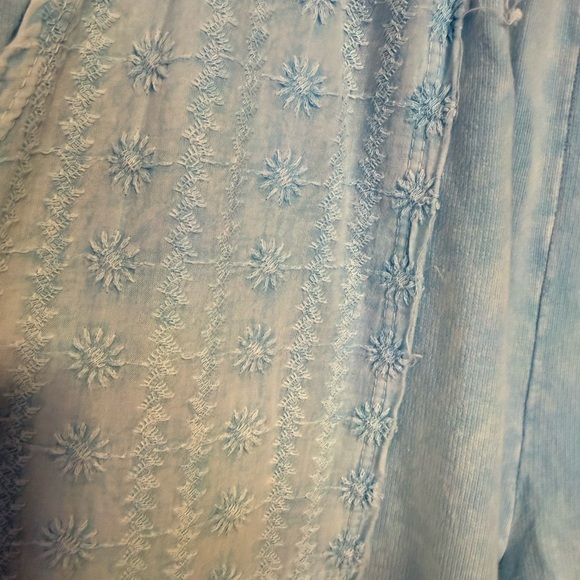 J.Her Light Blue Wide-Leg Women's Pants - Picture 5 of 5